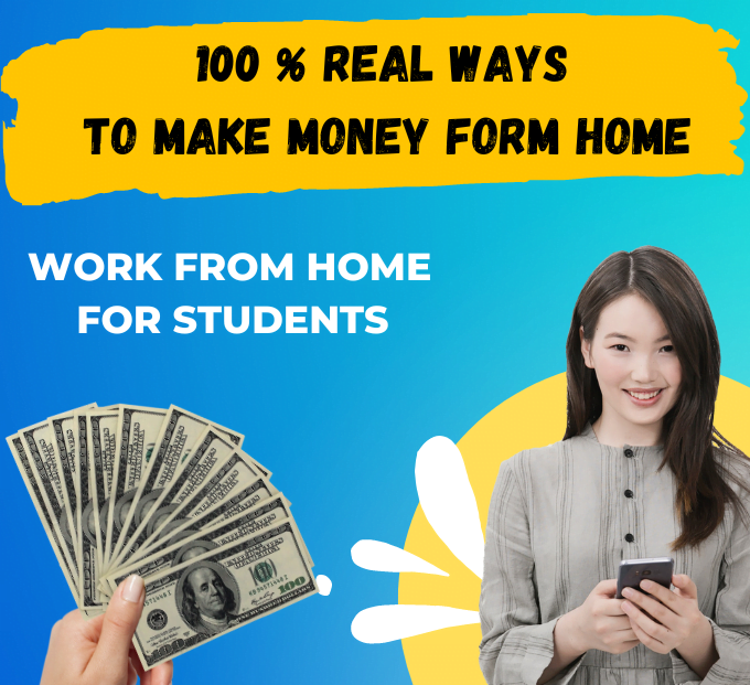 21 Real Ways to Make Money from Home for Students and Others Real Ways to Make Money from Home