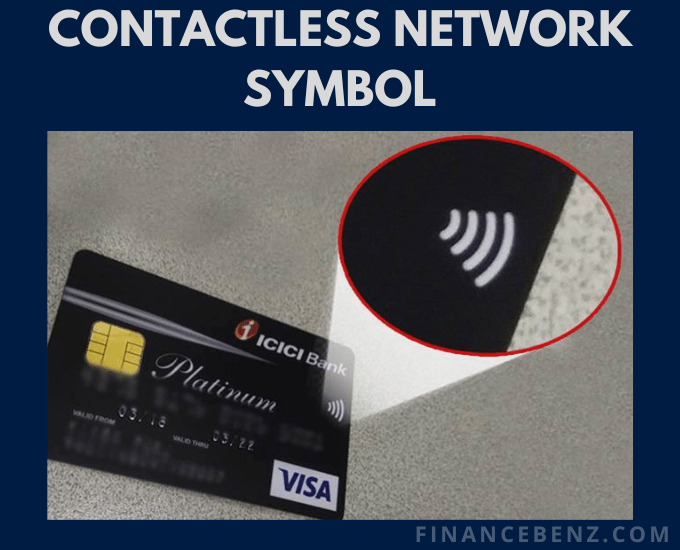 Contactless Network Symbol On Credit Card