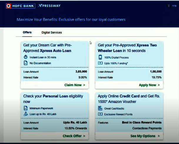 HDFC Xpressway: Know everything about HDFC's new feature HDFC Xpressway Offers