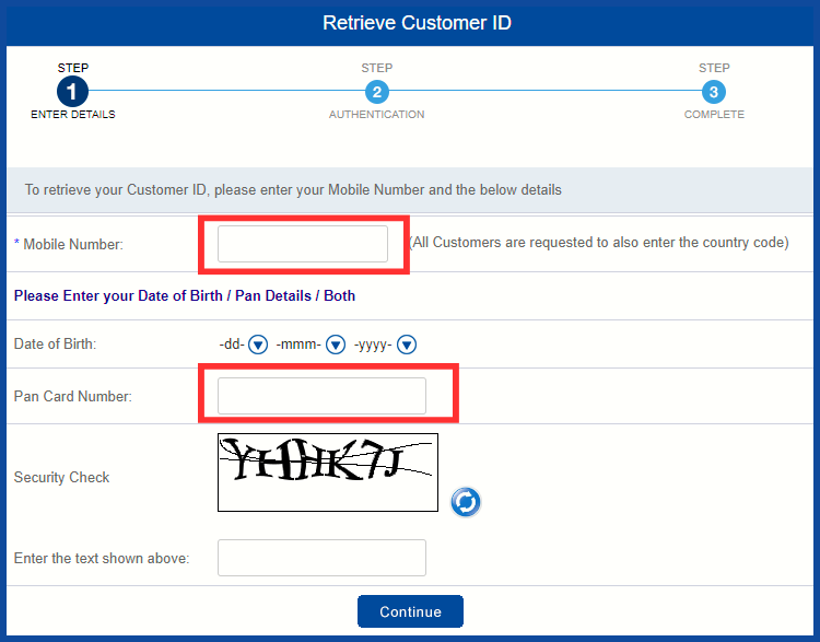 How to Get HDFC Bank Customer ID by Internet Banking