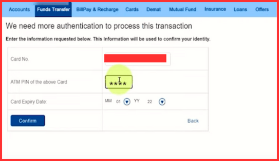 How to activate fund transfer service in HDFC Netbanking?