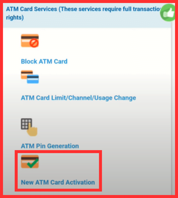 SBI ATM PIN Generation Process by Internet Banking