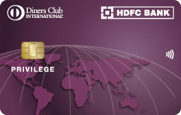 Explanation Of All HDFC Diners Club Credit Cards At One Place: HDFC Diners Club Privilege Credit Card