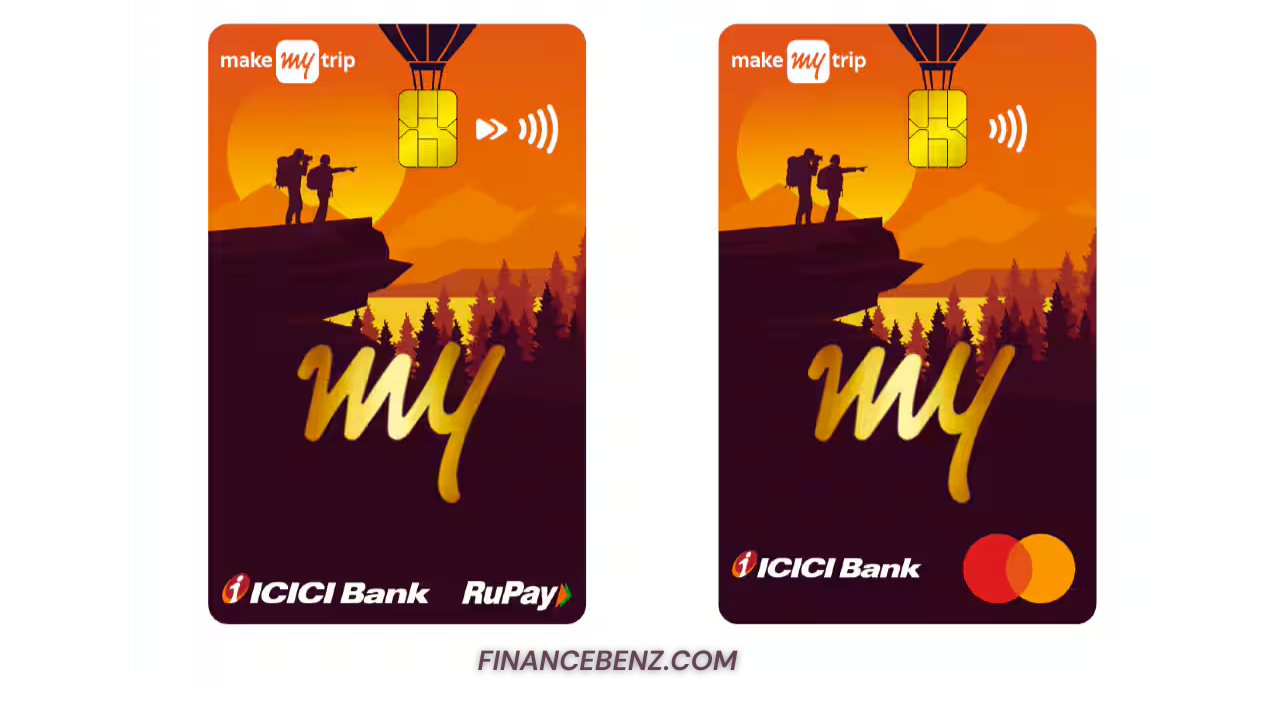 ICICI makemytrip credit card Networks